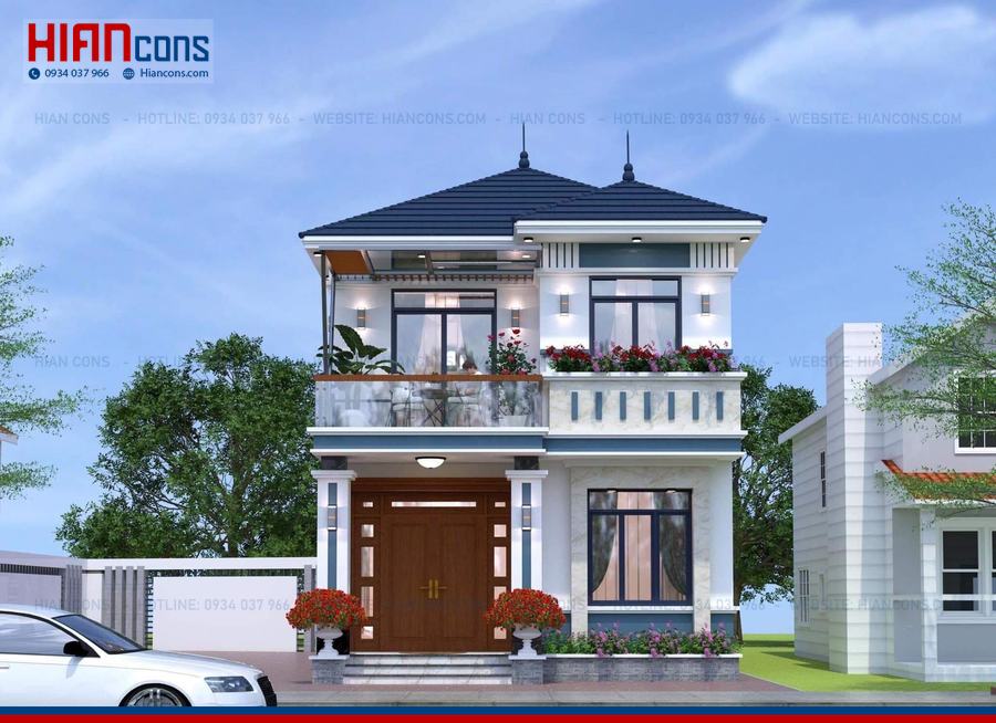 Báo Giá Biệt Thự Mái Thái 3 Tầng