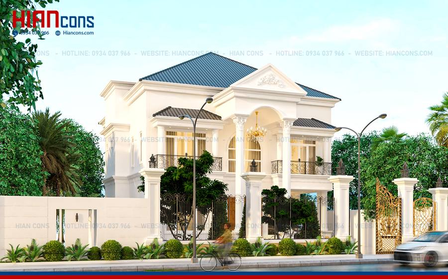 Biệt Thự Mái Thái Có Sân Vườn