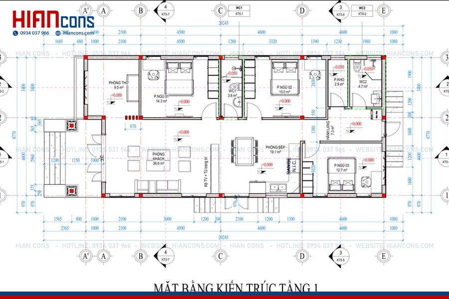 Biệt Thự Mái Thái Có Sân Vườn