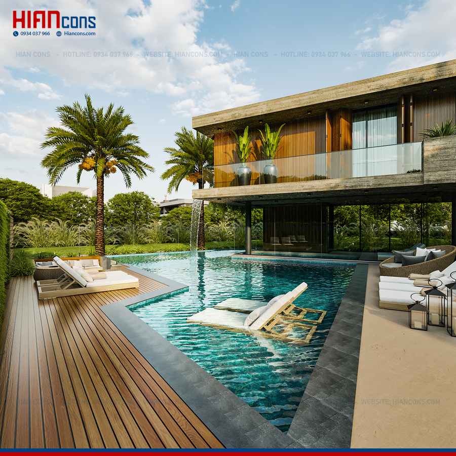 Thiết Kế Biệt Thự Nghỉ Dưỡng 200m2