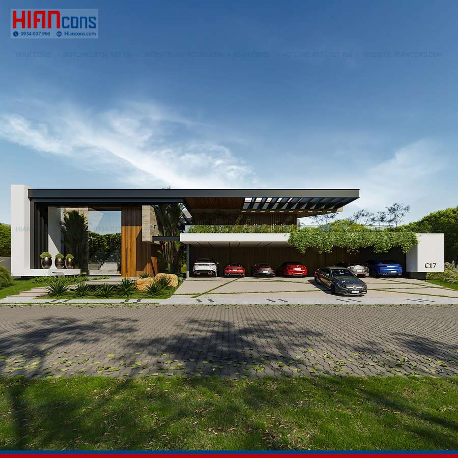Thiết Kế Biệt Thự Nghỉ Dưỡng 200m2