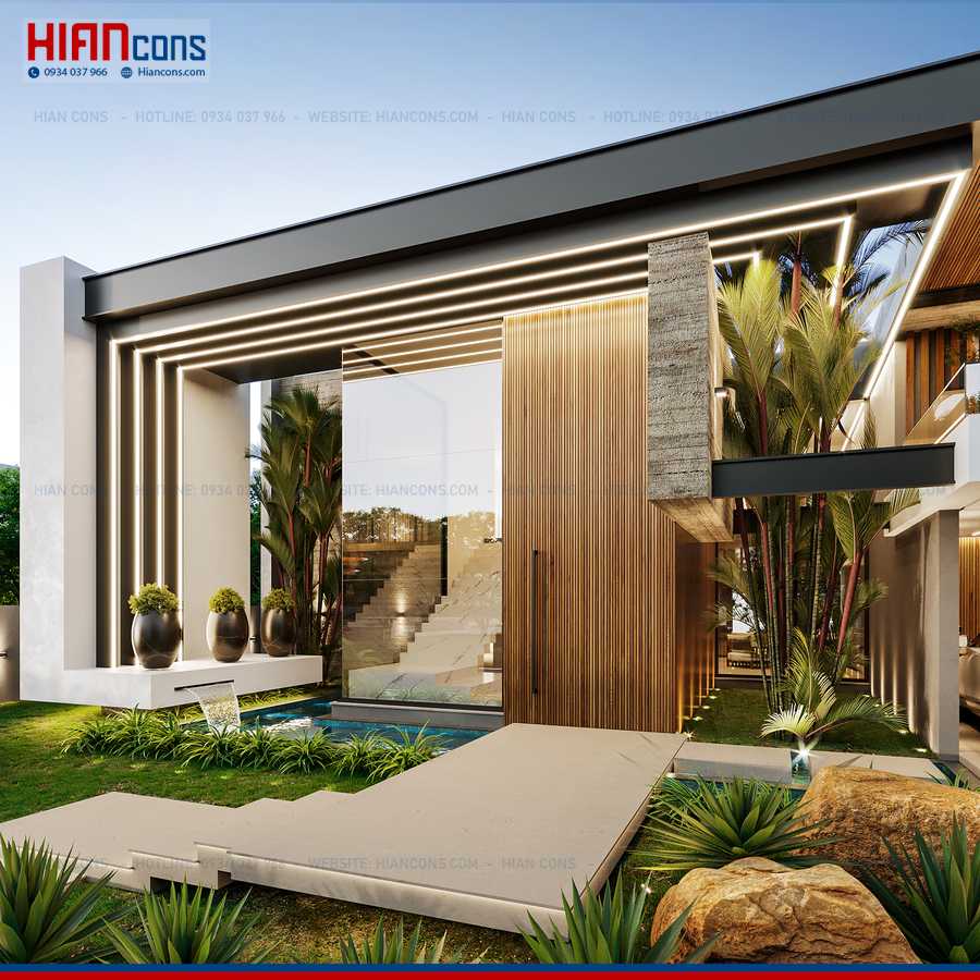 Thiết Kế Biệt Thự Nghỉ Dưỡng 200m2