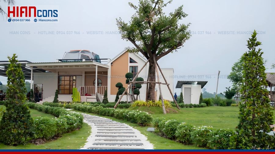 Thiết Kế Biệt Thự Nghỉ Dưỡng Hiện Đại 150m2