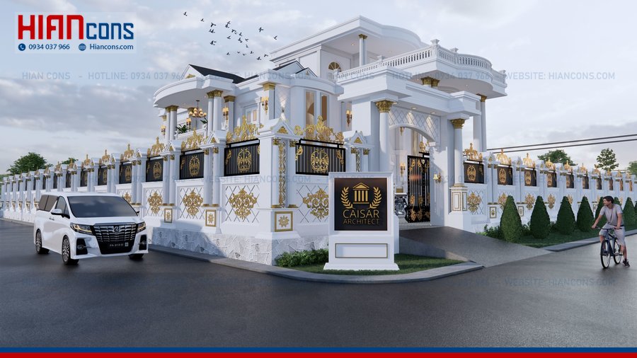Thiết Kế Biệt Thự Tân Cổ Điển