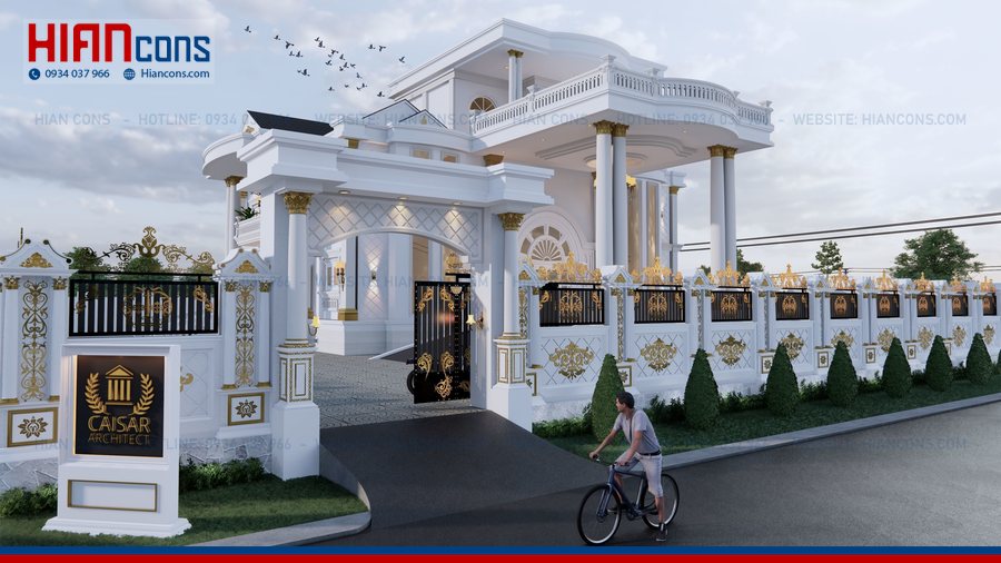 Thiết Kế Biệt Thự Tân Cổ Điển