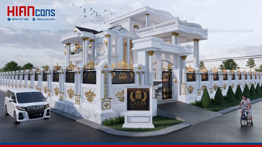 Thiết Kế Biệt Thự Tân Cổ Điển