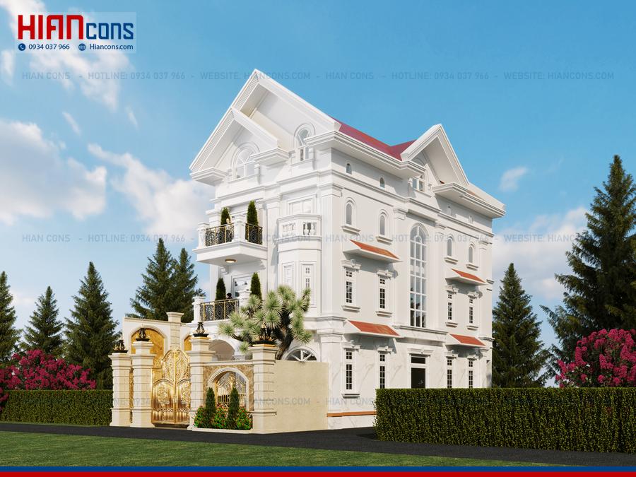 Thi Công Biệt Thự Tân Cổ Điển