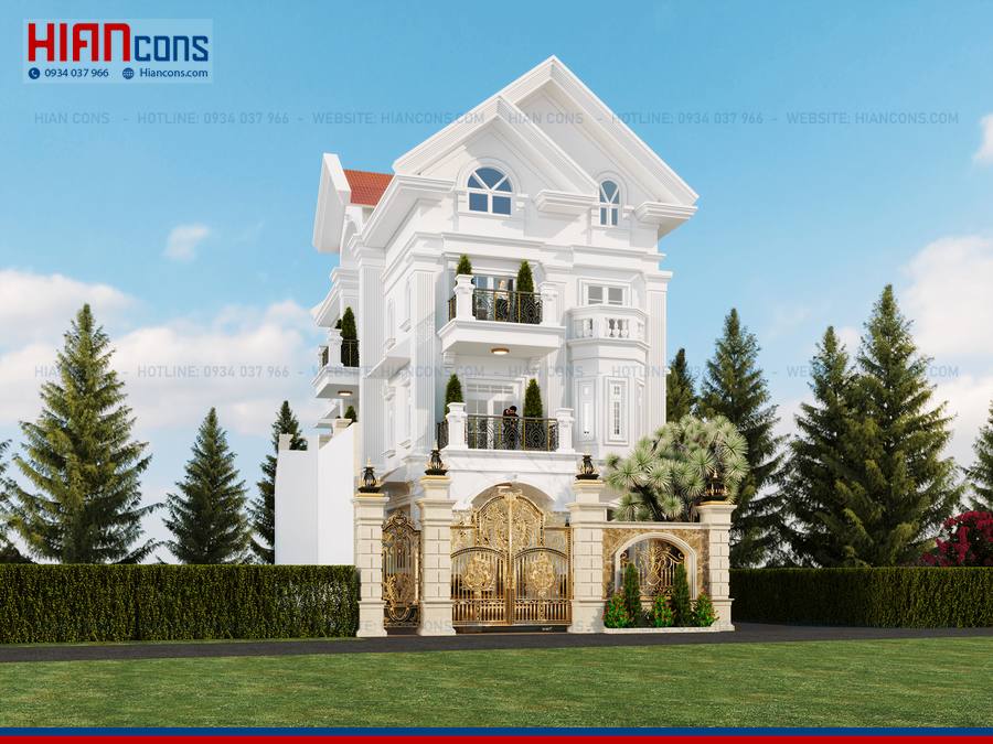 Thi Công Biệt Thự Tân Cổ Điển