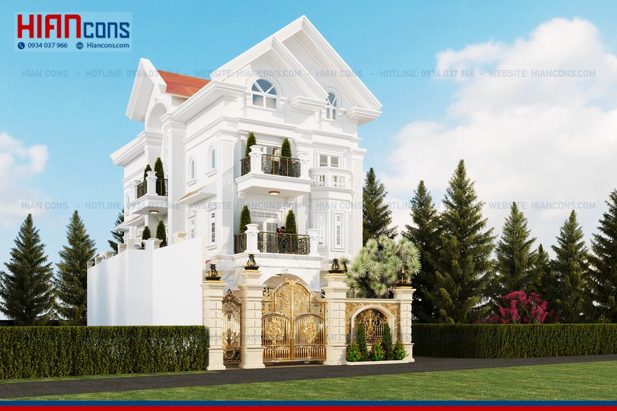 Thi Công Biệt Thự Tân Cổ Điển