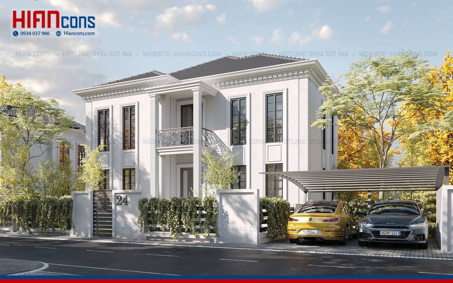 Báo Giá Biệt Thự Tân Cổ Điển