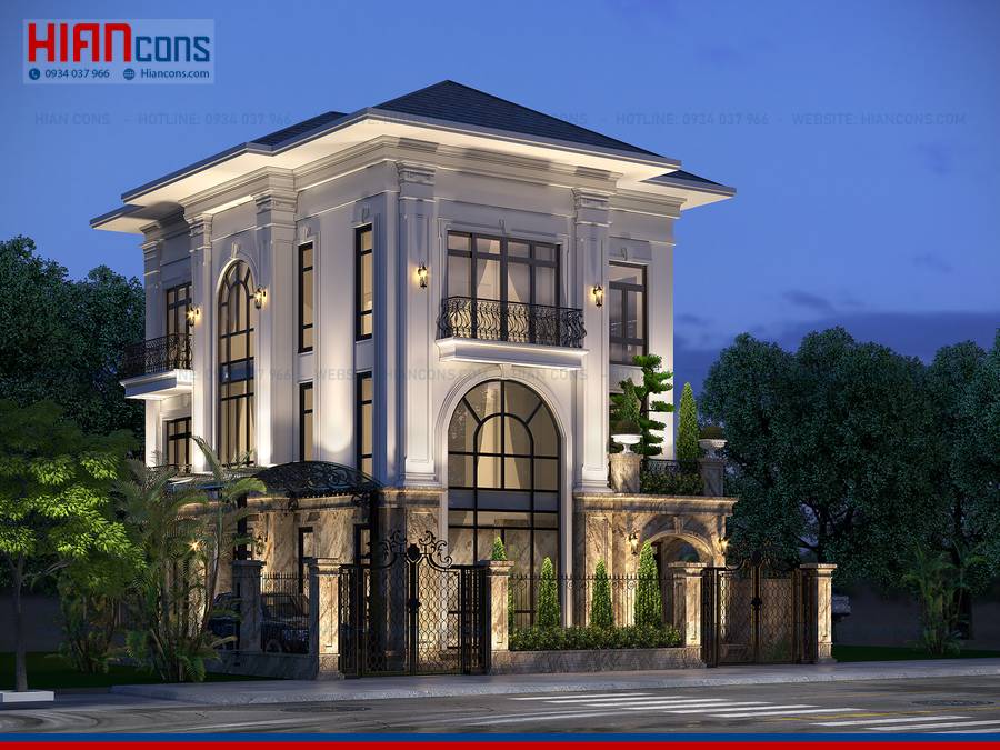 Mẫu Biệt Thự Tân Cổ Điển Đẹp