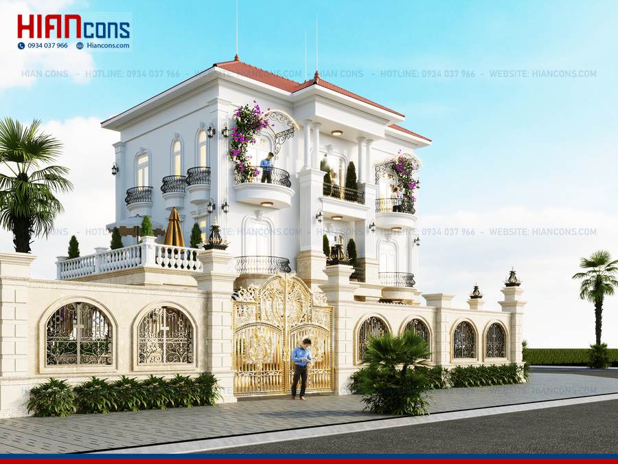 Xây Biệt Thự Tân Cổ Điển