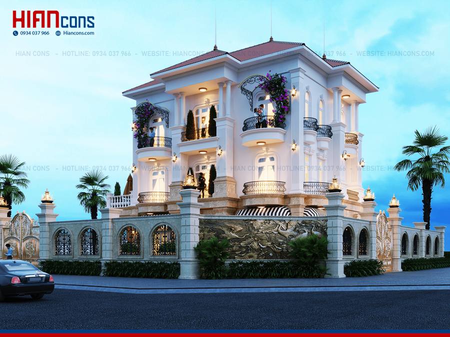 Xây Biệt Thự Tân Cổ Điển