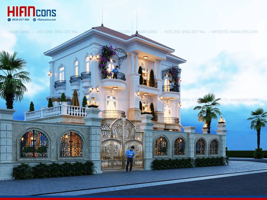 Xây Biệt Thự Tân Cổ Điển