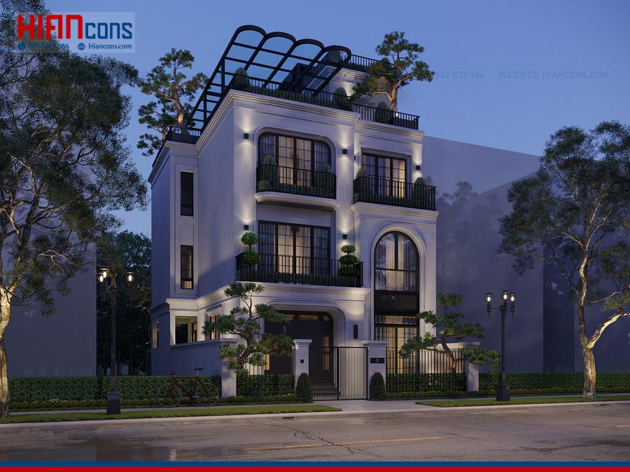 Xây Dựng Biệt Thự Tân Cổ Điển