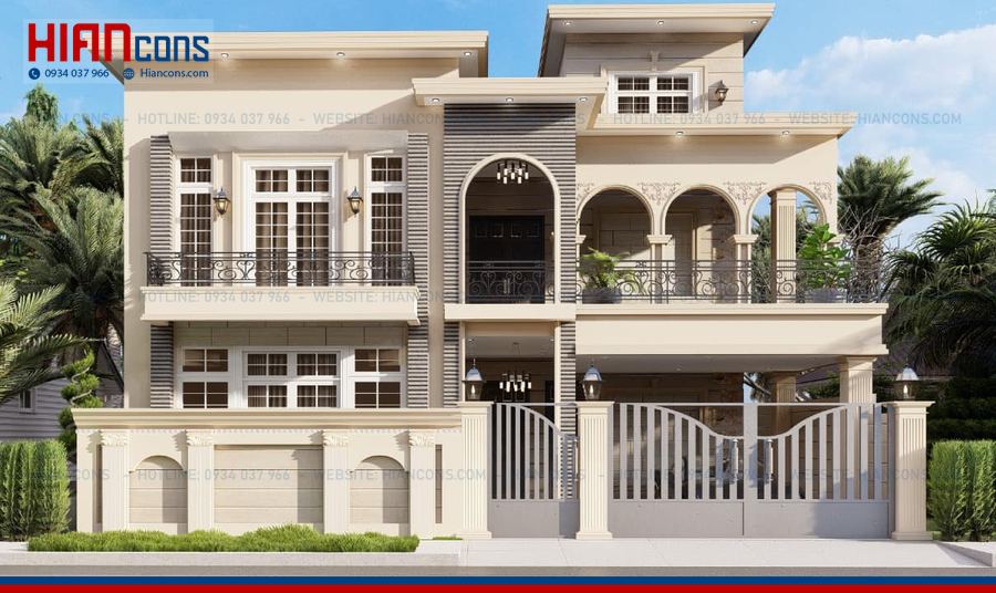 Tư Vấn Xây Biệt Thự Tân Cổ Điển