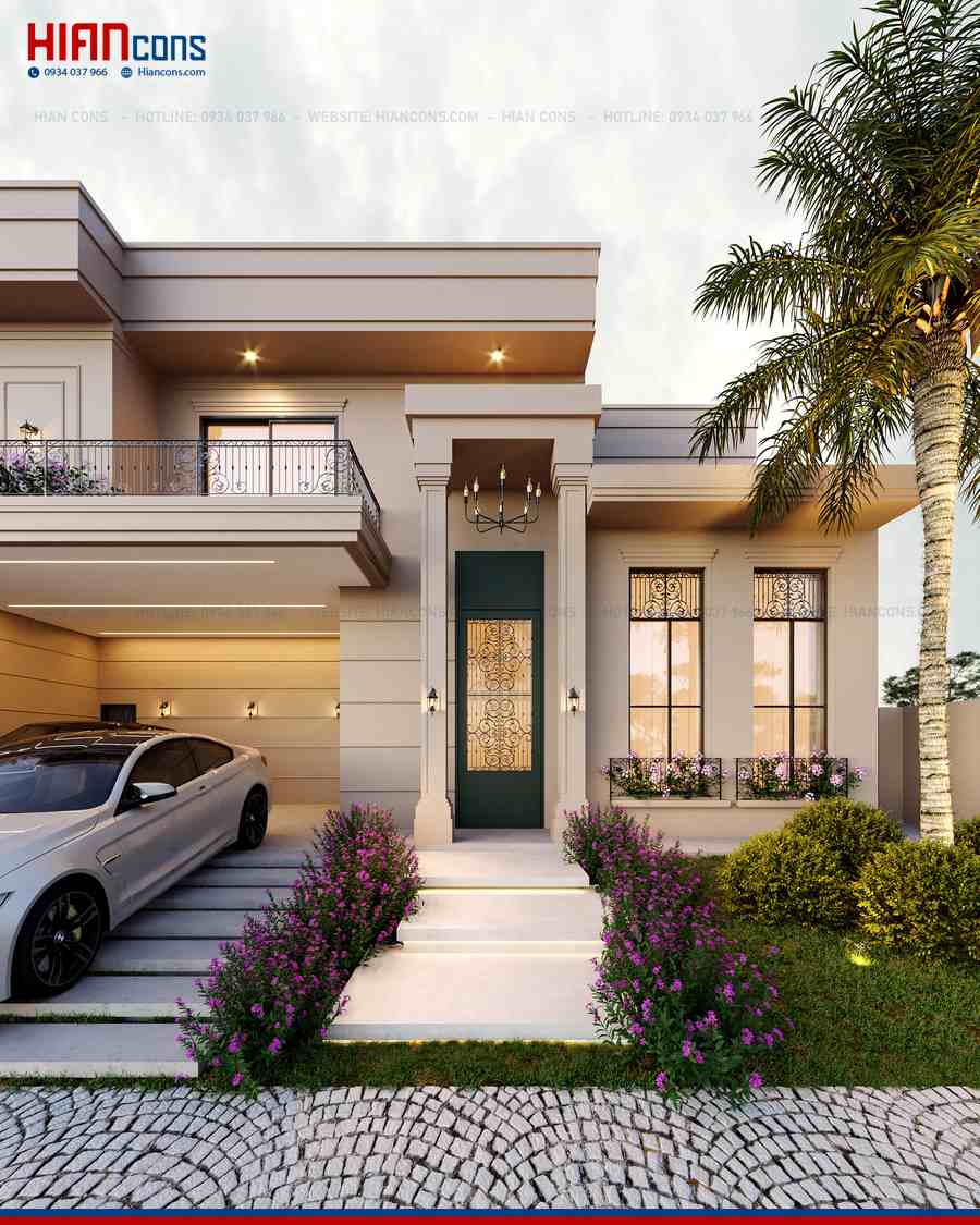 Biệt Thự Tân Cổ Điển Sang Trọng