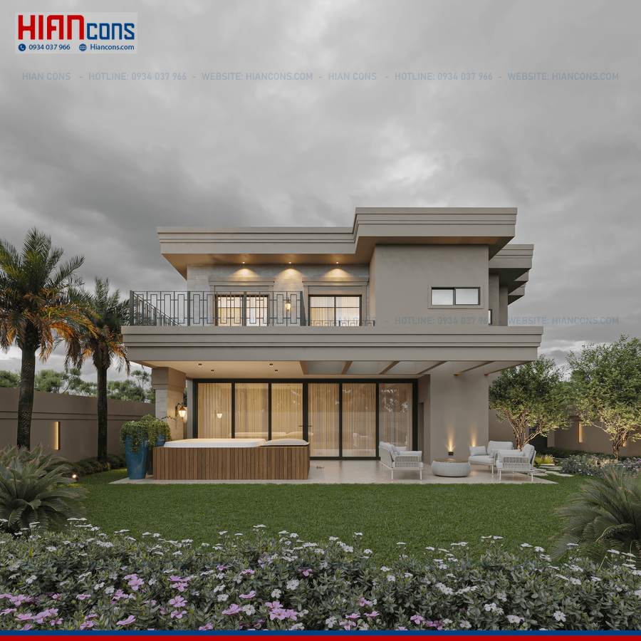 Biệt Thự Tân Cổ Điển Thời Thượng