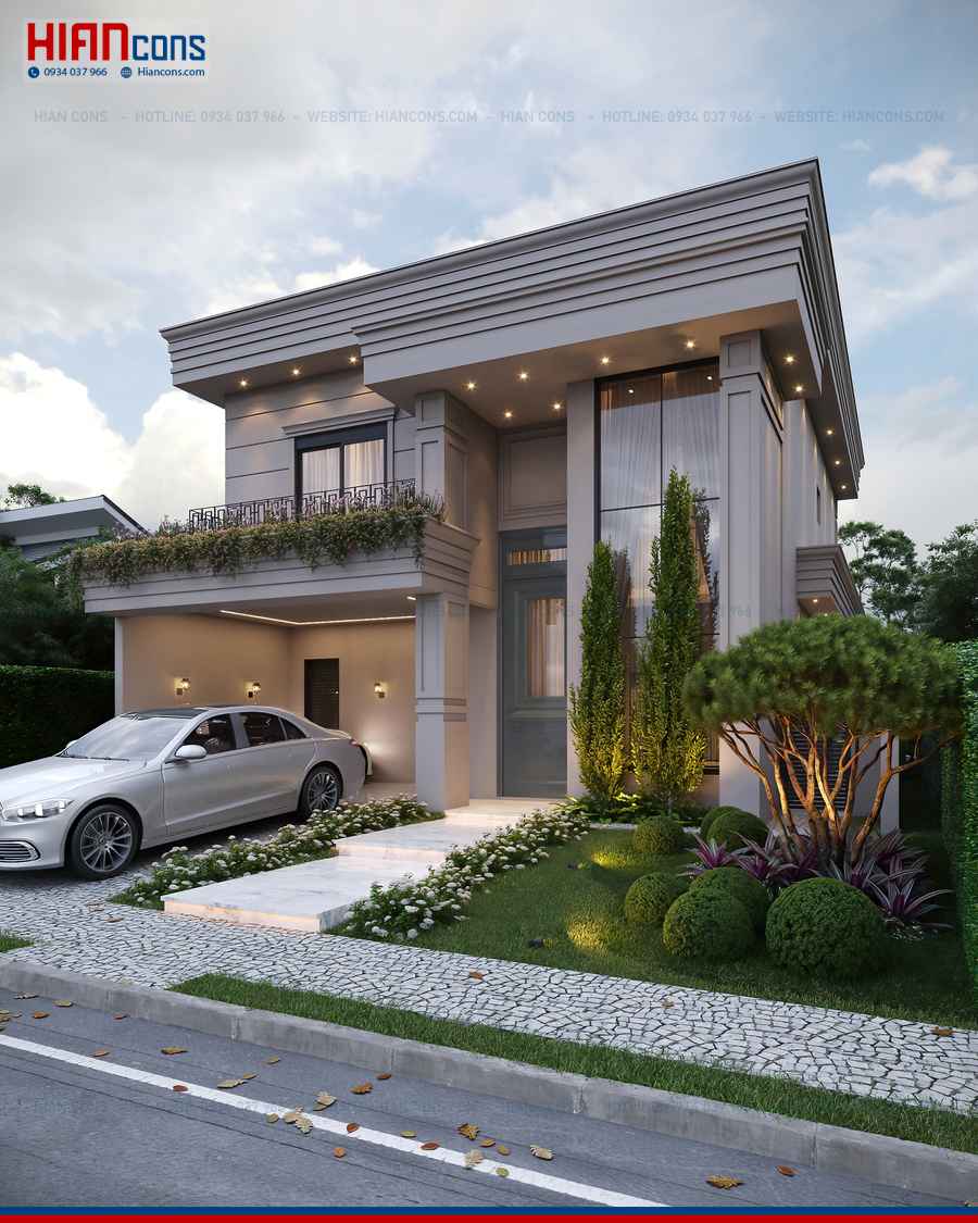 Biệt Thự Tân Cổ Điển Cuốn Hút