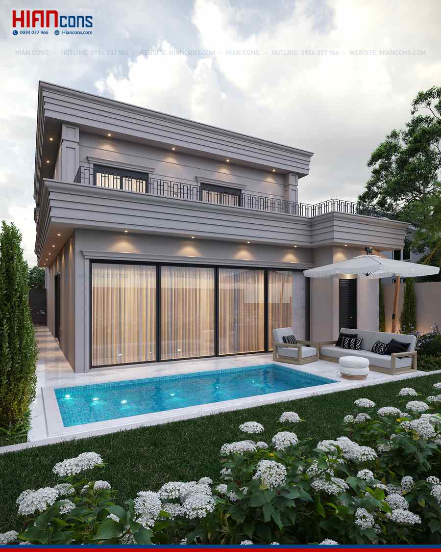 Biệt Thự Tân Cổ Điển Cuốn Hút