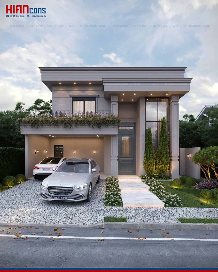 Biệt Thự Tân Cổ Điển Cuốn Hút