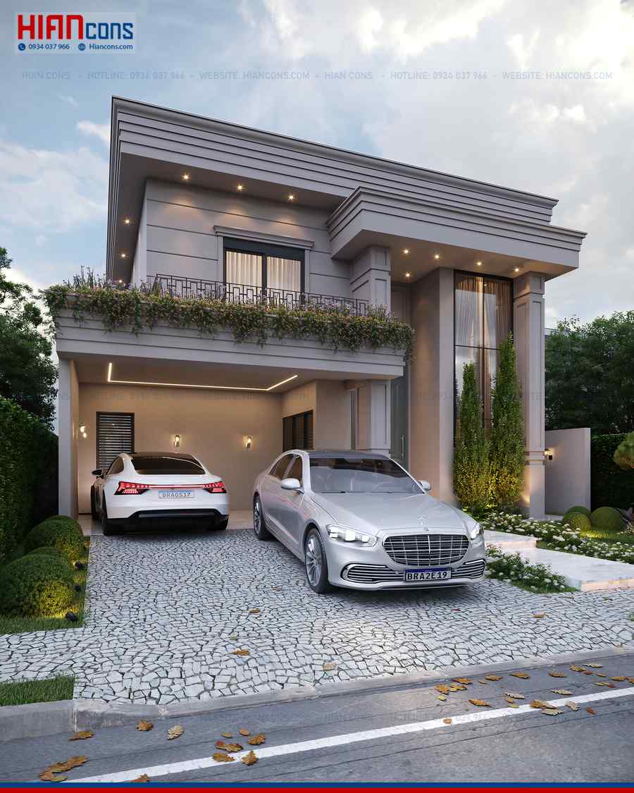 Biệt Thự Tân Cổ Điển Cuốn Hút