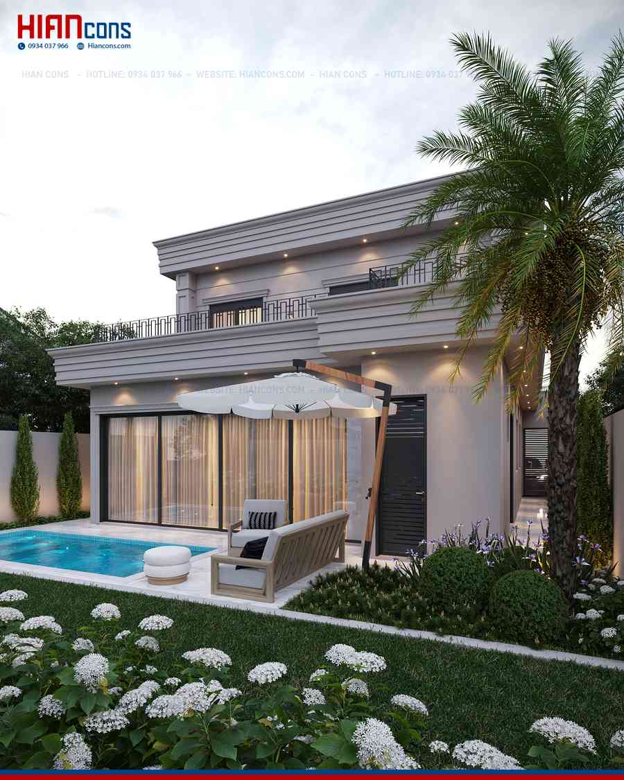 Biệt Thự Tân Cổ Điển Cuốn Hút