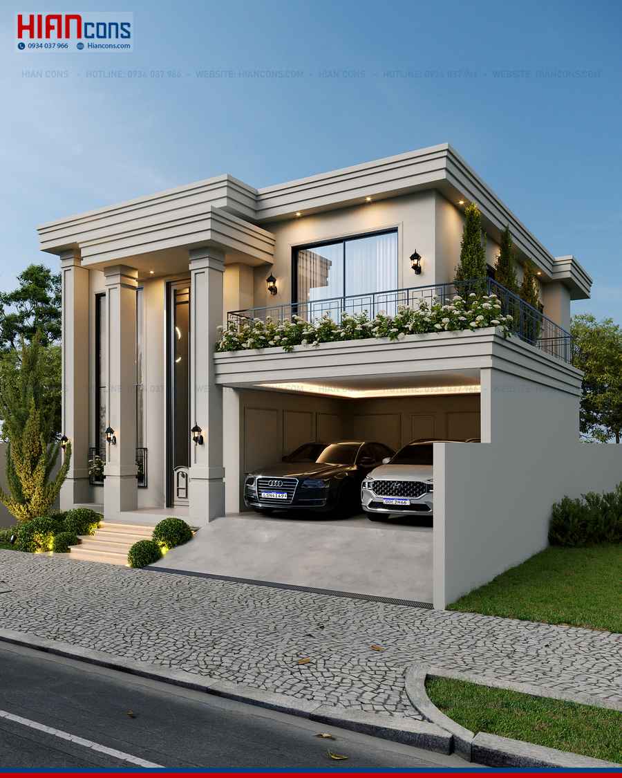 Biệt Thự Tân Cổ Điển Thanh Lịch