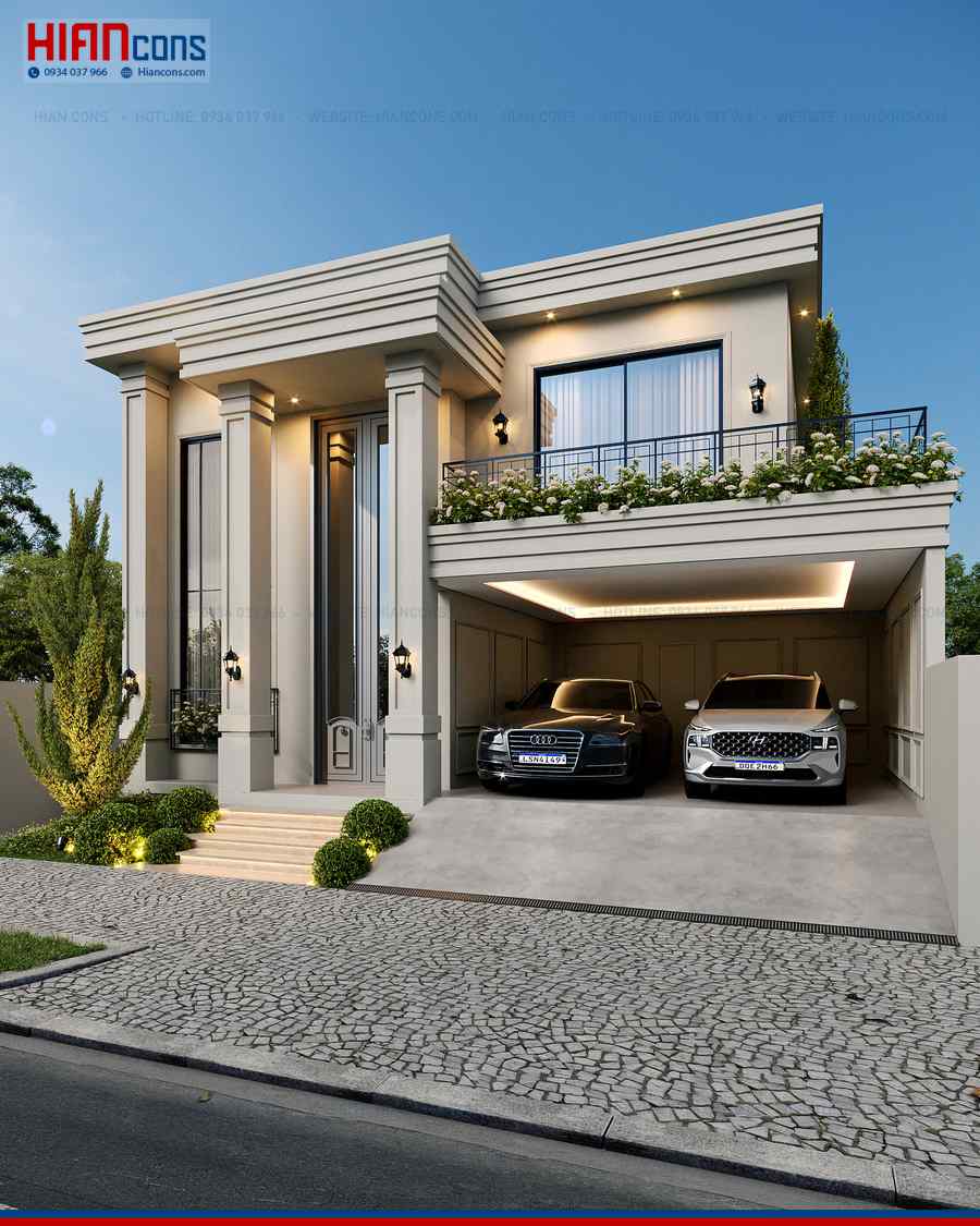 Biệt Thự Tân Cổ Điển Thanh Lịch