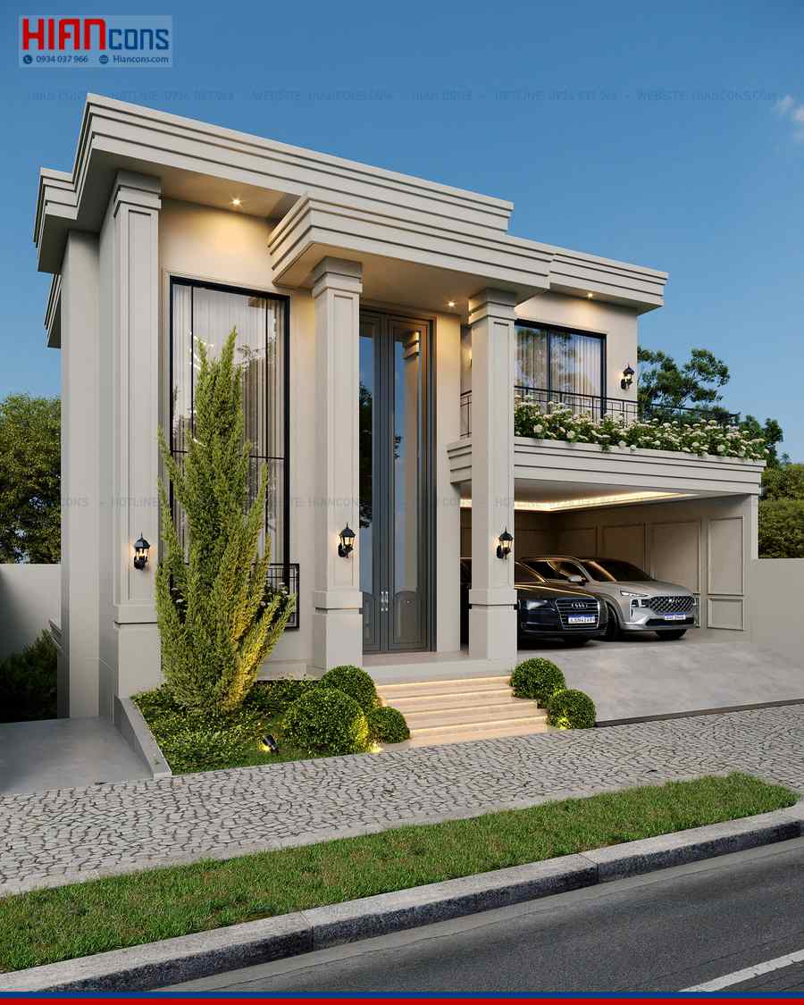 Biệt Thự Tân Cổ Điển Thanh Lịch