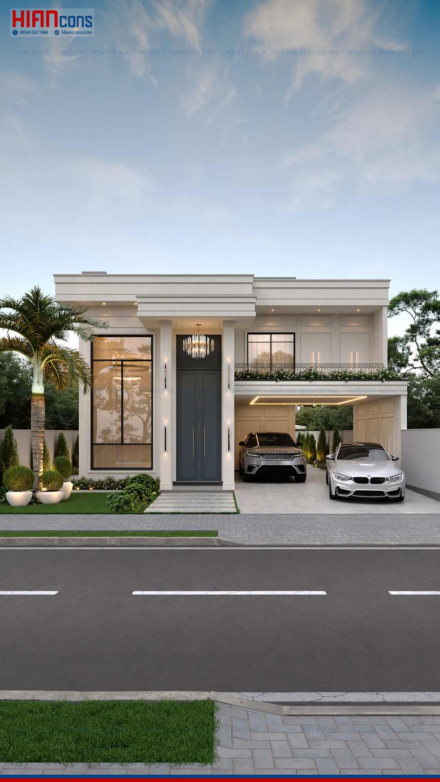 Biệt Thự Tân Cổ Điển Kiểu Pháp