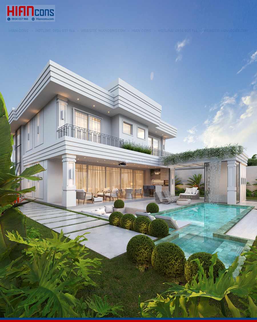 Thiết Kế Biệt Thự Tân Cổ Điển Đẹp