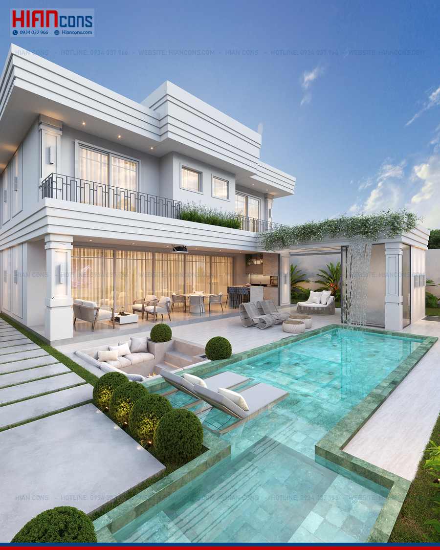 Thiết Kế Biệt Thự Tân Cổ Điển Đẹp