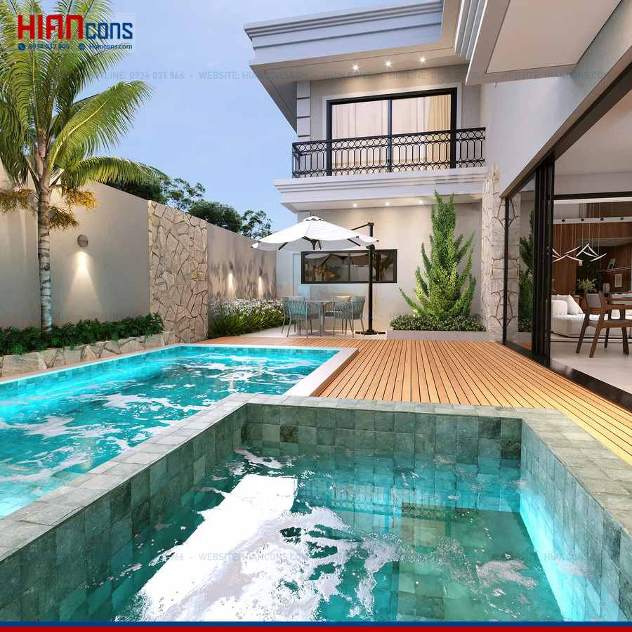 Thiết Kế Biệt Thự Tân Cổ Điển Cao Cấp