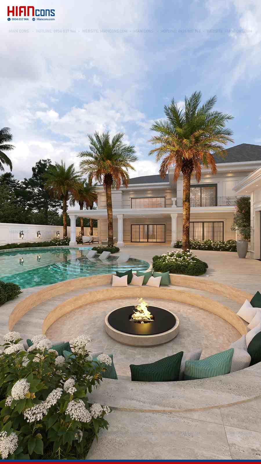 Thi Công Biệt Thự Tân Cổ Điển Đẳng Cấp