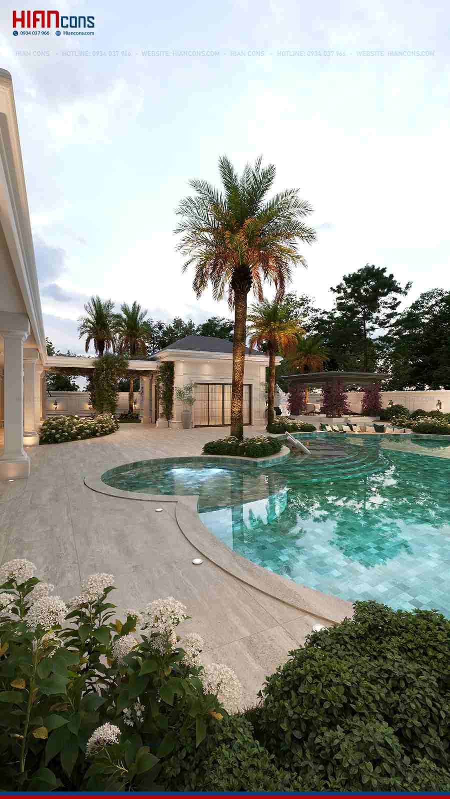 Thi Công Biệt Thự Tân Cổ Điển Đẳng Cấp