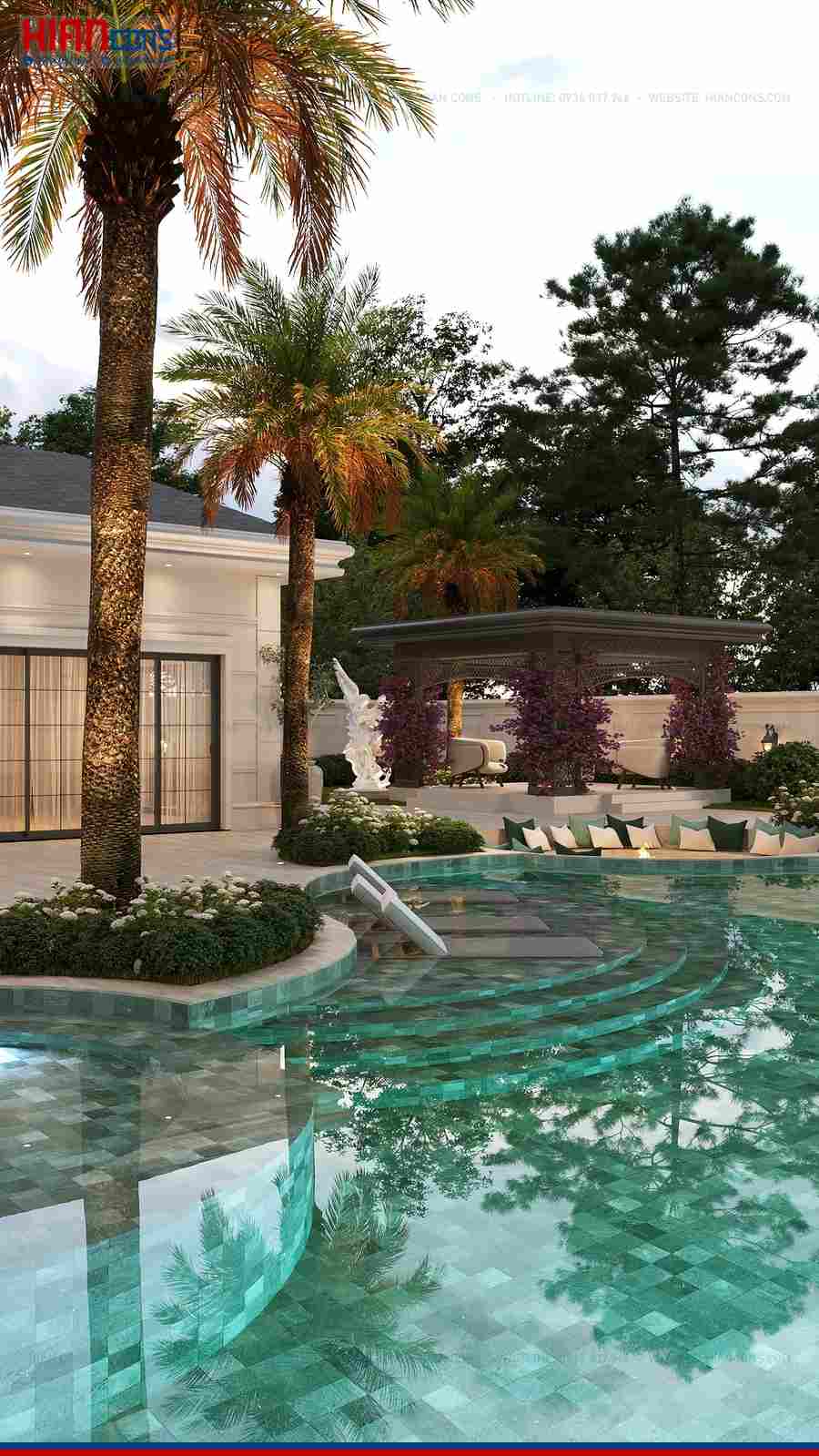 Thi Công Biệt Thự Tân Cổ Điển Đẳng Cấp