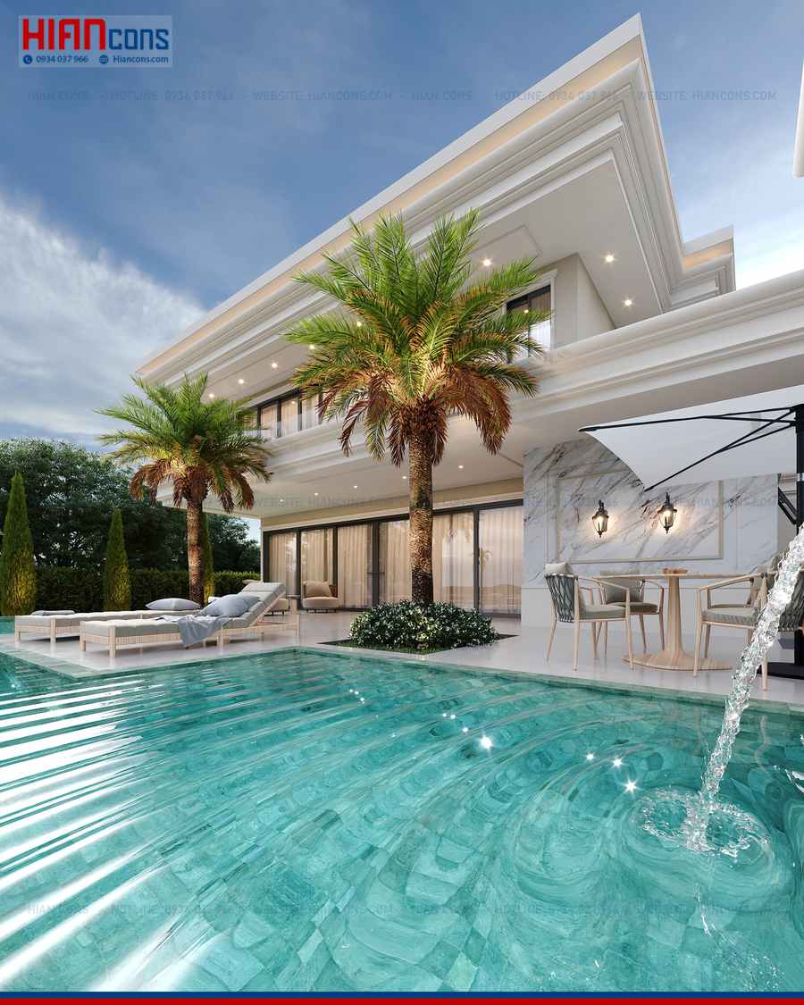 Báo Giá Biệt Thự Tân Cổ Điển Đẹp