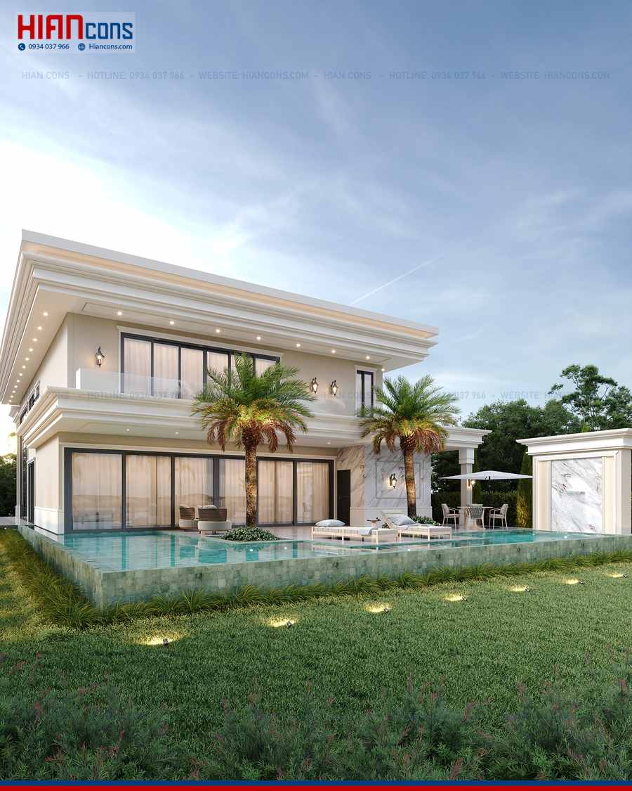 Báo Giá Biệt Thự Tân Cổ Điển Đẹp