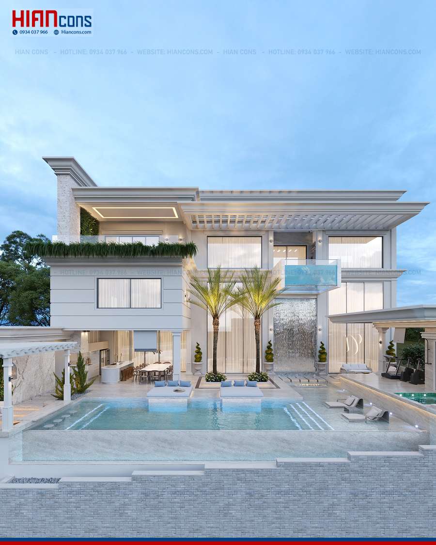 Báo Giá Biệt Thự Tân Cổ Điển Sang Trọng