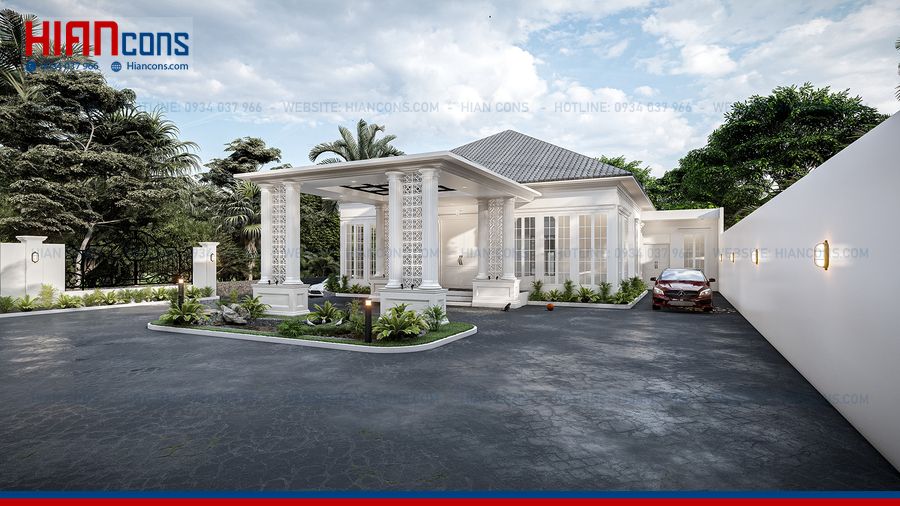 Báo Giá Biệt Thự Tân Cổ Điển Kiểu Pháp