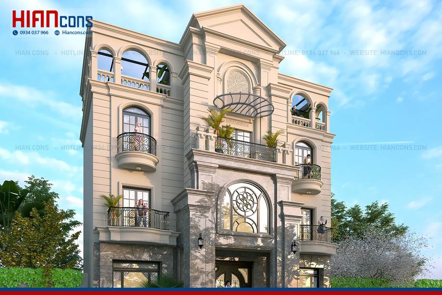 Biệt Thự Tân Cổ Điển Sân Vườn