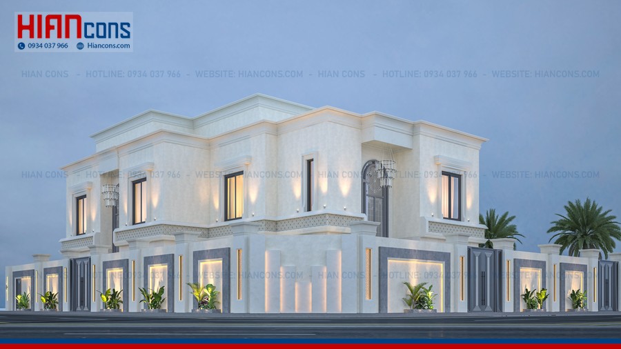 Hoàn Thiện Biệt Thự Tân Cổ Điển