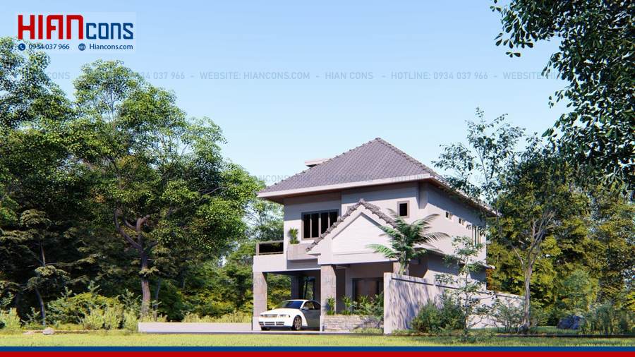 Mẫu Nhà Biệt Thự Tân Cổ Điển