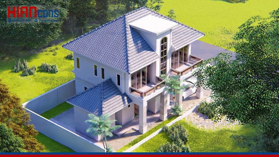 Mẫu Nhà Biệt Thự Tân Cổ Điển