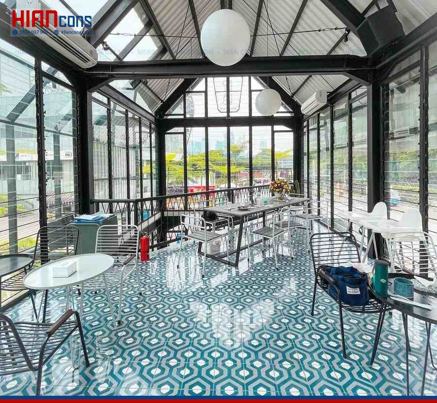 Chi Phí Làm Nhà Hàng Cafe Khung Thép