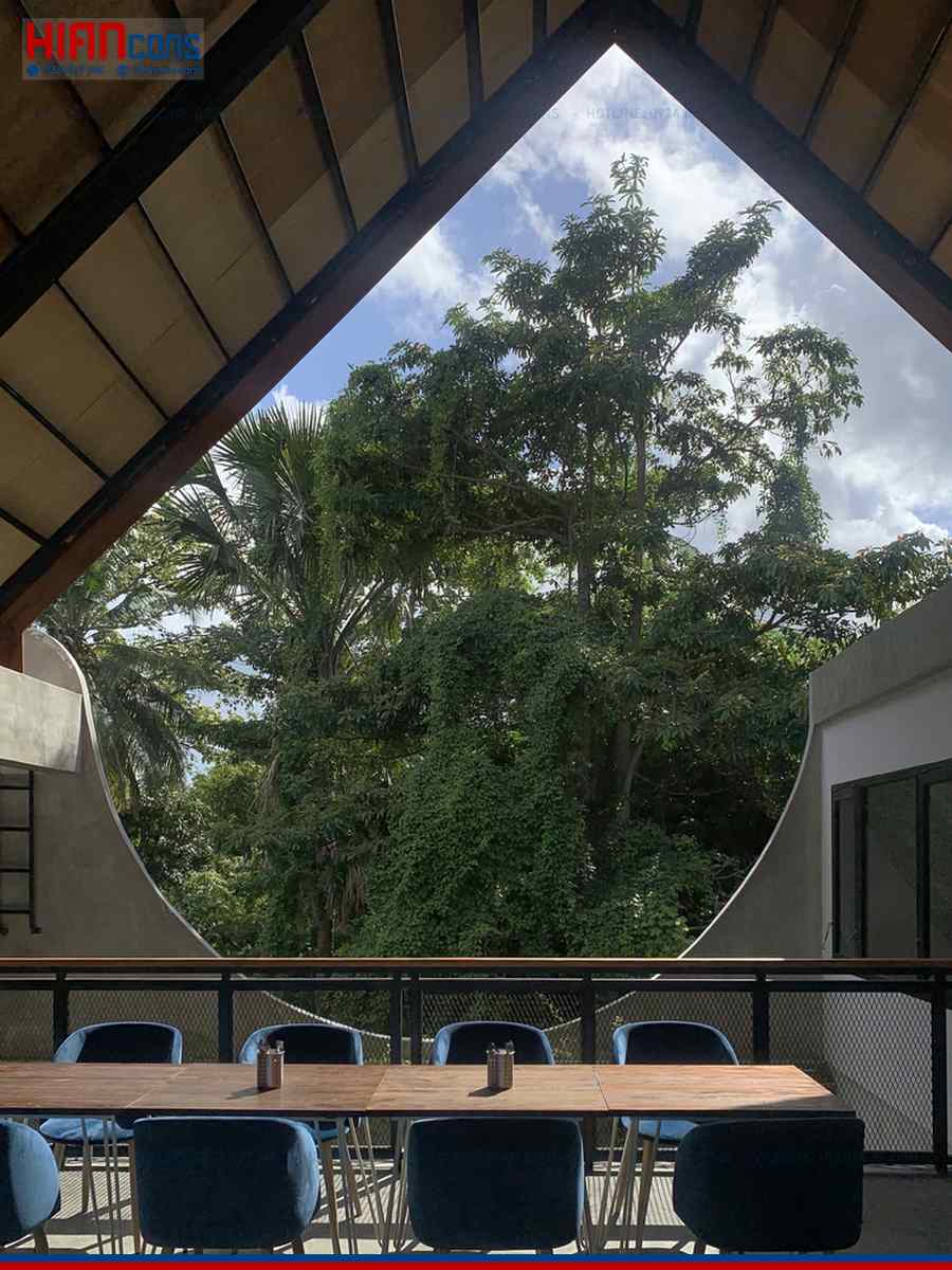 Thiết Kế Thi Công Nhà Hàng Cafe Khung Thép