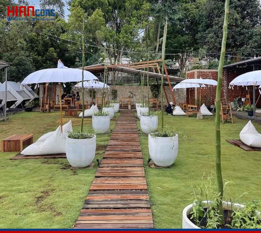 Thiết Kế Nhà Hàng Cafe Sân Vườn