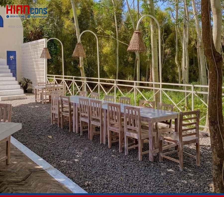 Mẫu Nhà Hàng Cafe Sân Vườn Đẹp