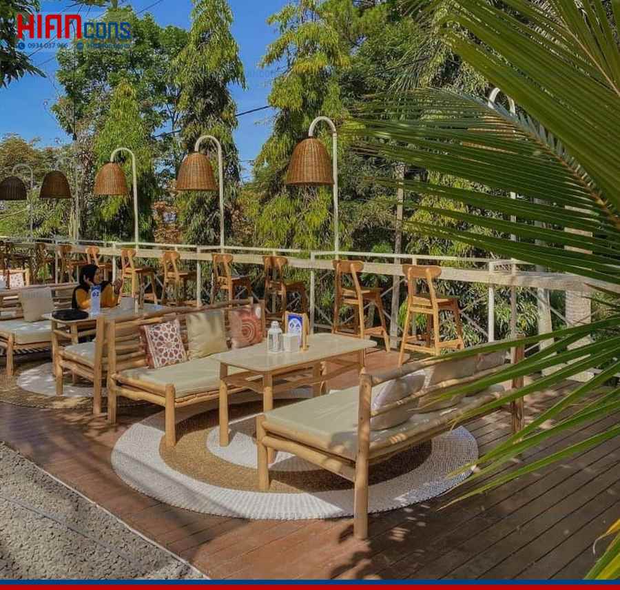 Mẫu Nhà Hàng Cafe Sân Vườn Đẹp